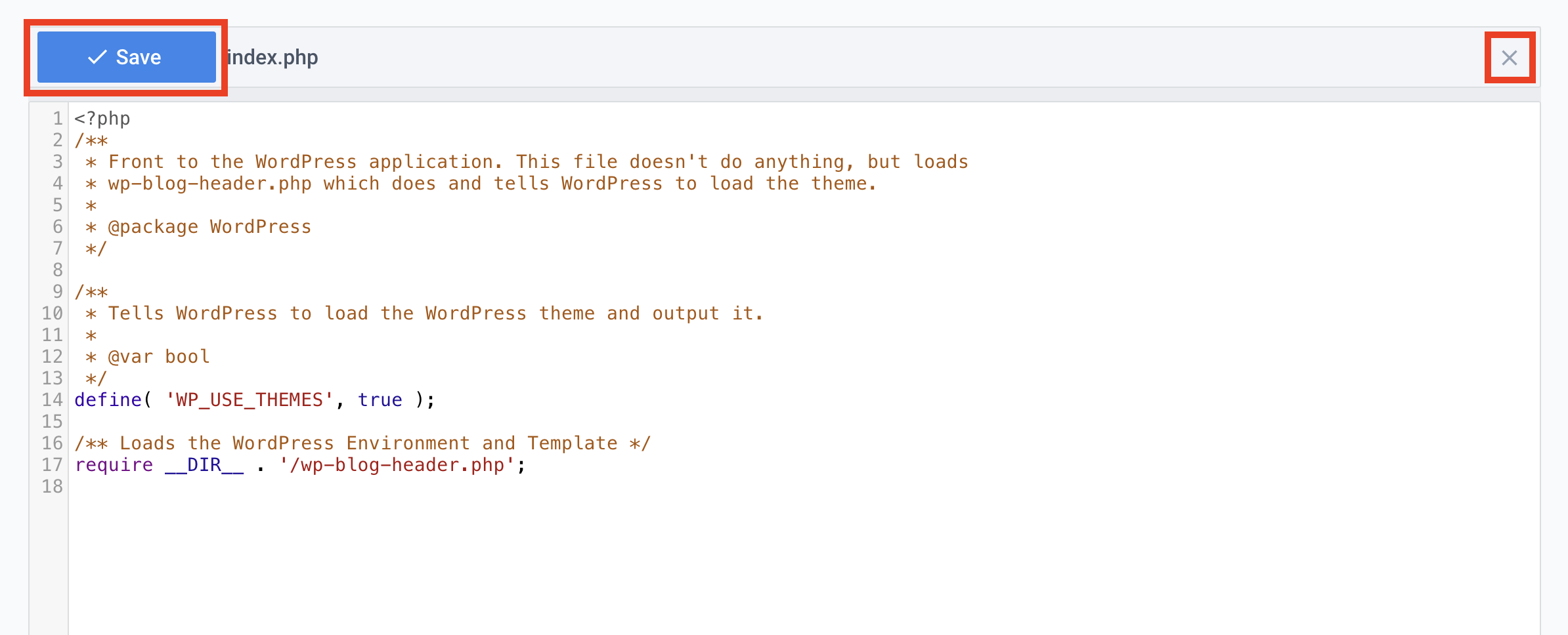 editor for CloudPanel file manager