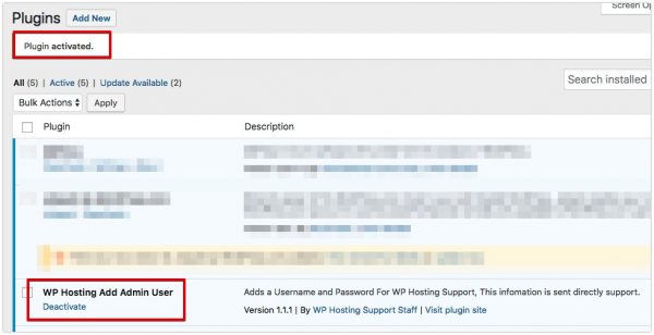 wphlogin: give WordPress access