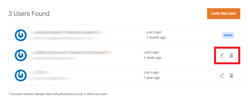 Invite additional users