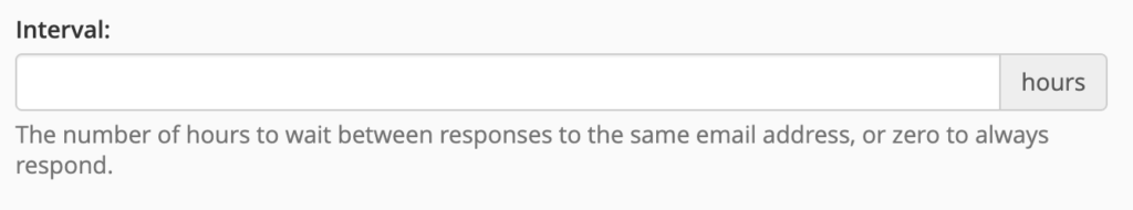 autoresponder in cPanel